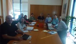 5-10-2012, 4η συνάντηση εταίρων για την υλοποίηση του έργου "Creating project pipeline for SME Development, financed by EU Structural Funds" στα γραφεία του ΚΕΠΑ στη Θεσσαλονίκη