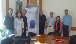 5-10-2012, 4η συνάντηση εταίρων για την υλοποίηση του έργου "Creating project pipeline for SME Development, financed by EU Structural Funds" στα γραφεία του ΚΕΠΑ στη Θεσσαλονίκη