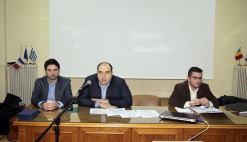 6-2-2013 Μηχανιώνα Θεσσαλονίκης - Ενημέρωση για το πρόγραμμα ενίσχυσης ΜΜΕ στην εκδήλωση του Συνδέσμου Επαγγελματιών και Βιοτεχνών Μηχανιώνας