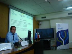 Oμιλία του Υπεύθυνου Διεθνών και Ευρωπαϊκών Προγραμμάτων του ΚΕΠΑ κ. Νεοκλή Στάμκου στην εκδήλωση Δικτύωσης του ΣΕΒΕ στο πλαίσιο του έργου ''ΤRIGGER'' 