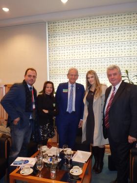 13-10-2015 Συμμετοχή του ΚΕΠΑ στα Οpen Days 2015 στις Βρυξέλλες-Συνάντηση του Προέδρου του ΚΕΠΑ κ. Νικόλαου Ευθυμίαδη με την Ευρωβουλευτή κα Εύα Καϊλή