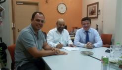 11-8-2016 Καρδίτσα Υπογραφή  σύμβασης για την παροχή μικροδανείων σε δύο επιχειρήσεις