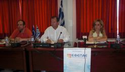 06-07-2010  Συνέντευξη τύπου στην Πιερία για τον Τουρισμό 