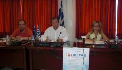 06-07-2010  Συνέντευξη τύπου στην Πιερία για τον Τουρισμό 