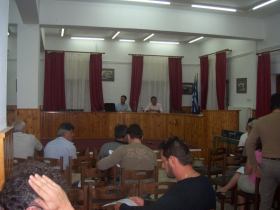 09-09-2010 Εκδήλωση για τη "Μεταποίηση σε νέες συνθήκες" στη Δεσκάτη 