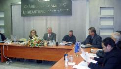 12-1-2011 Πολύγυρος Συνάντηση με τους Τουριστικούς Φορείς του Νομού Χαλκιδικής για το πρόγραμμα "Πράσινος Τουρισμός" 