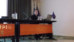 12-3-2012 Εκδήλωση στη Βέροια για το πρόγραμμα "Εκσυγχρονισμός Χερσαίων Οδικών Εμπορευματικών Μεταφορών" του ΕΠΑΝ ΙΙ 
