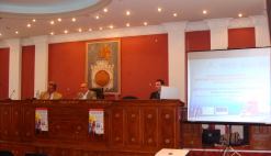 9-5-2012 Εκδήλωση στο Επαγγελματικό Επιμελητήριο Θεσσαλονίκης για το πρόγραμμα "Εκσυγχρονισμός Χερσαίων Οδικών Εμπορευματικών Μεταφορών" 