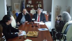 27-1-2013 Φλώρινα - Συνέντευξη τύπου για το πρόγραμμα ενίσχυσης ΜΜΕ 