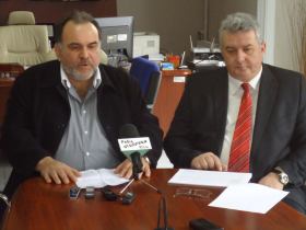 27-1-2013 Φλώρινα - Συνέντευξη τύπου για το πρόγραμμα ενίσχυσης ΜΜΕ 