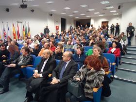 18-2-2013: Πολύγυρος Χαλκιδικής - Εκδήλωση για το πρόγραμμα ενίσχυσης ΜΜΕ 