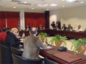 10-4-2013: Κατερίνη - Συνάντηση ΚΕΠΑ - ΑΝΕΜ και Επιμελητηρίου Πιερίας με τουριστικούς φορείς του Νομού Πιερίας για το πρόγραμμα Ενίσχυσης των ΜΜΕ