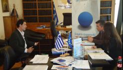 15-4-2013: Σέρρες - Ενημερωτικές Εξατομικευμένες Συναντήσεις με επιχειρήσεις για το πρόγραμμα Ενίσχυσης των ΜΜΕ
