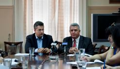 9-7-2013 : Θεσσαλονίκη - Συνέντευξη τύπου για τα αποτελέσματα από την υποβολή των προτάσεων στο πρόγραμμα Ενίσχυσης των ΜΜΕ