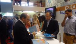 7-9-2013: Θεσσαλονίκη 78η ΔΕΘ- Επίσκεψη Πρωθυπουργού κ. Αντώνη Σαμαρά στο περίπτερο του ΥΠΑΑΝ (ΕΣΠΑ-ΕΥΔ/ΕΠΑΕ-ΕΤΕΑΝ Α.Ε. - συμμετοχή του ΚΕΠΑ-ΑΝΕΜ)