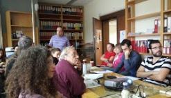 Ομιλία Υπεύθυνου Δημοσιότητας και Πληροφόρησης της ΚΕΠΑ-ΑΝΕΜ κ. Ιωάννη Τσιτσόπουλου στις ομάδες που συμμετέχουν στη β' φάση του διαγωνισμού ''Επιχειρηματική Ιδέα'' του ΑΠΘ