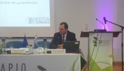 9-9-2014  Kοζάνη-Ομιλία υπεύθυνου Διεθνών Προγραμμάτων της ΚΕΠΑ-ΑΝΕΜ στο συνέδριο του έργου ''DIFASS''