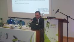9-9-2014  Kοζάνη-Ομιλία υπεύθυνου Διεθνών Προγραμμάτων της ΚΕΠΑ-ΑΝΕΜ στο συνέδριο του έργου ''DIFASS''