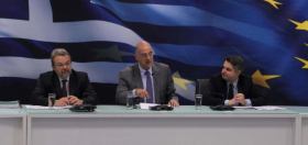 Συνέντευξη τύπου της πολιτικής ηγεσίας του Υπουργείου Ανάπτυξης και Ανταγωνιστικότητας για το ΕΣΠΑ 2007-2013 και τις εμπροσθοβαρείς δράσεις του νέου ΕΣΠΑ 2014-2020