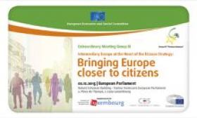Intermediary Europe at the Heart of the EU2020 Strategy: Bringing Europe closer to citizen Intermediary Europe at the Heart of the EU2020 Strategy: Bringing Europe closer to citizen
