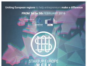 Εκδήλωση ''Startup Europe Week Thessaloniki'' την Παρασκευή 5 Φεβρουαρίου 2016 (17.00-21.30) στην Θερμοκοιτίδα Technopolis στη Θεσσαλονίκη