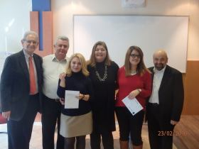 Koπή πρωτοχρονιάτικης βασιλόπιτας του ΚΕΠΑ και της ΚΕΠΑ-ΑΝΕΜ