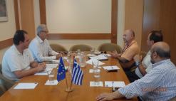 5-7-2016 Θεσσαλονίκη -Συνάντηση Προέδρου ΚΕΠΑ με Αντιπρόέδρο ΕΒΑΝ και Πρόεδρο ΗΕΒΑΝ