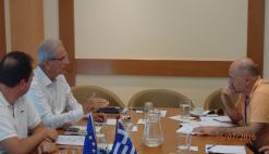 5-7-2016 Θεσσαλονίκη -Συνάντηση Προέδρου ΚΕΠΑ με Αντιπρόέδρο ΕΒΑΝ και Πρόεδρο ΗΕΒΑΝ